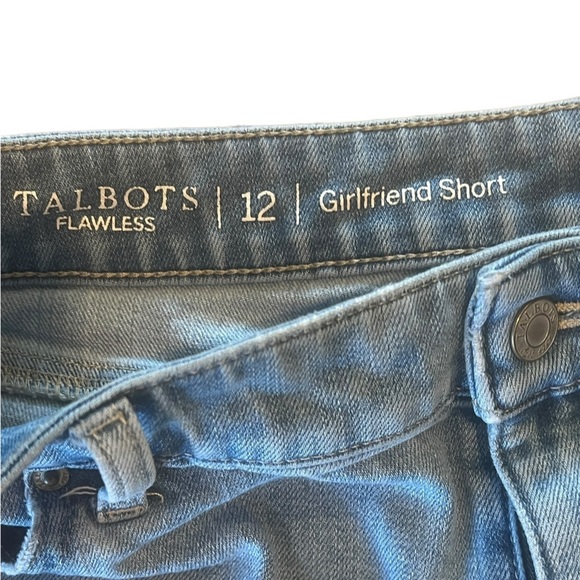 GIRLFRIEND DENIM SHORTS 12 - Picture 4 of 5